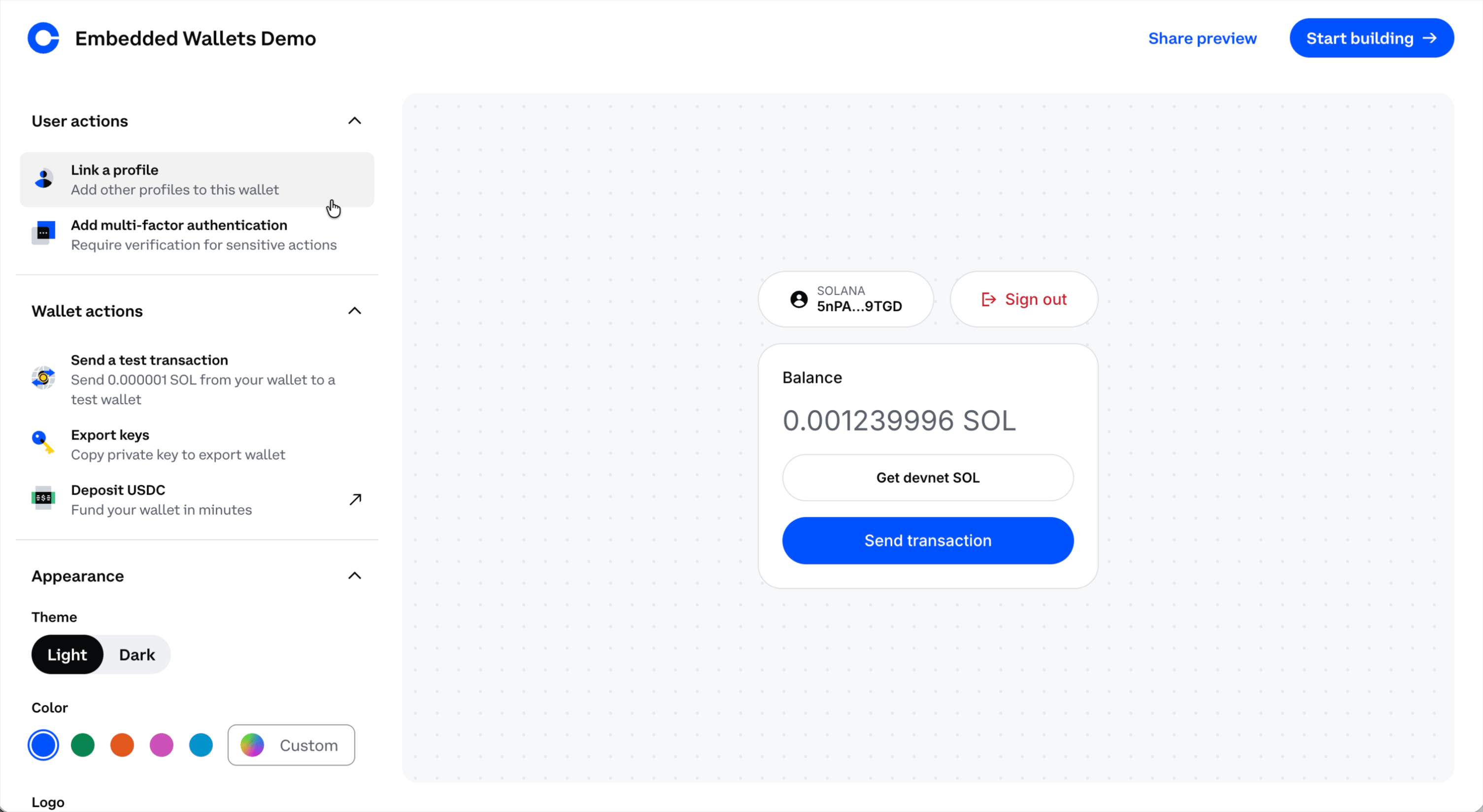 Embedded Wallets Configuration